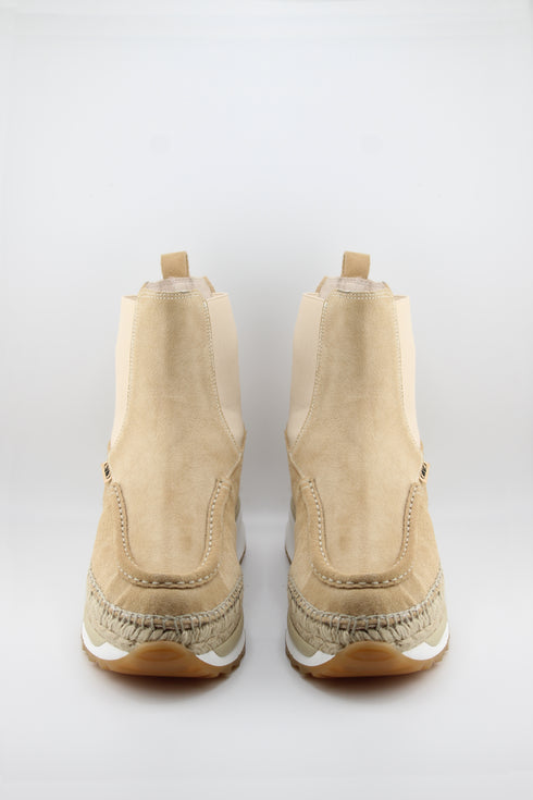 Gaimo Suede Chelsea Boot with Espadrille Sole